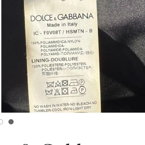 Dolce & Gabbana Floral Coat - Black and Multicolor - Picture 2 of 6